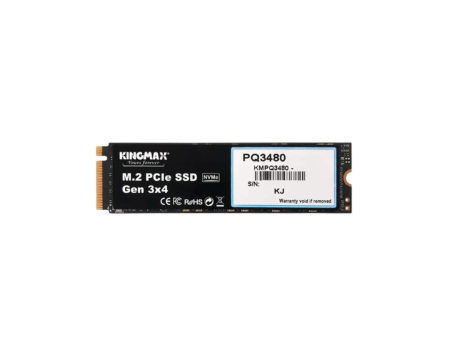 Kingmax PQ3480 M.2 1TB PCIe 2280 NVMe SSD Gen3x4 KMPQ3480-1TB Read Up to 2400MB s, Write Up to 2100MB s, 3D NAND, SLC Caching Technology For Discount