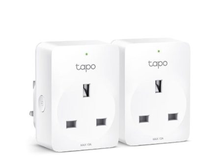 TPLink Tapo P100 (2-pack) Mini Smart Wi-Fi Socket Online Sale