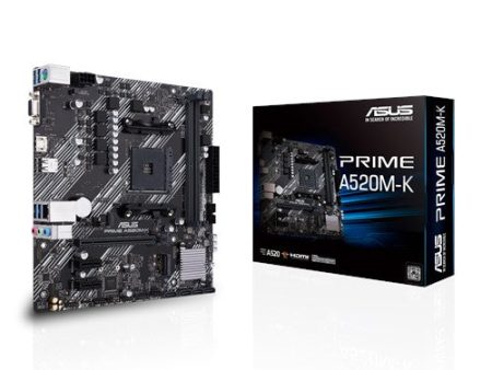 Asus Prime A520M-K (AM4) Motherboard Discount