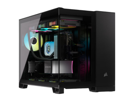 Corsair 2500X Black Dual Chamber Case CC-9011265-WW For Sale