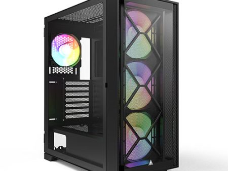 Montech Air 1000 Premium Mesh TG Black ATX Case 4*120mm aRGB 45689 Supply