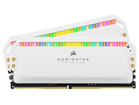 Corsair Dominator Platinum RGB 32GB (2 x 16GB) DDR4 3200MHz C16 Memory Kit White CMT32GX4M2E3200C16W Online Hot Sale