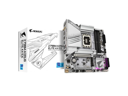 Gigabyte Z790M AORUS ELITE AX ICE DDR5 WIFI6E LGA 1700 Motherboard For Discount