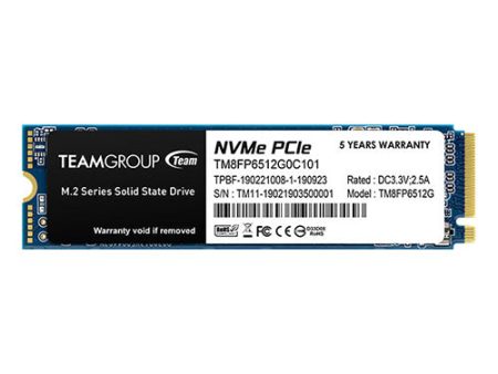 Team Group MP33 M.2 512GB NVMe SSD TM8FP6512G0C101 For Sale