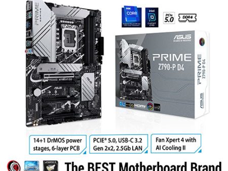 Asus Prime Z790-P WiFi CSM 4*DDR5 BT ATX (LGA1700) Motherboard Online now