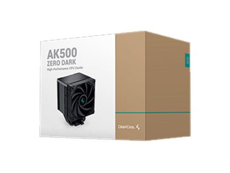 Deepcool AK500 Zero Dark High Performance Black CPU Air Cooler R-AK500-BKNNMT-G-1 Sale