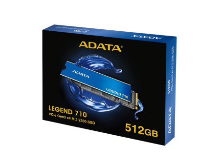 Adata Legend 710 512GB PCIe Gen3 x4 M.2 NVME 2280 Internal SSD ALEG-710-512GCS Sale