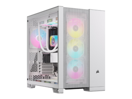 Corsair 6500D Airflow White Dual Chamber Case CC-9011260-WW ( No Box ) For Discount