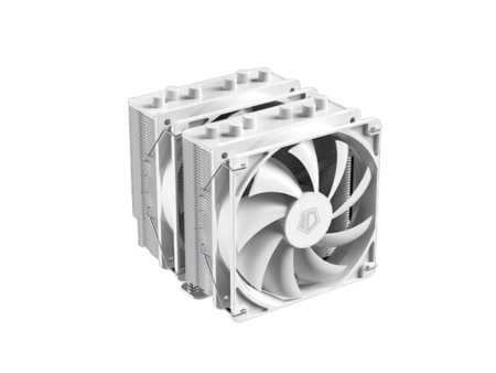 ID Cooling SE-206 XT White Air Cooler Twin Tower Fan ID-CPU-SE-206-XT-WHITE For Discount