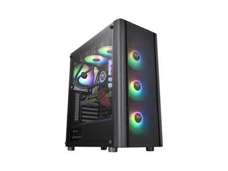 Thermaltake V250 AIR (Mesh) TG ARGB BLACK Mid Tower ATX Case CA-1Q5-00M1WN-03 (w  3 x 120mm ARGB BLK +  1 x 120mm BLK Fan) Online