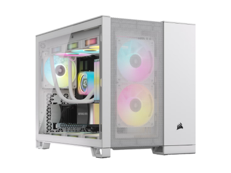 Corsair 2500D Airflow White Dual Chamber Case CC-9011264-WW For Discount