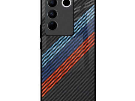 Carbon Inspired Glass Case for Vivo V27 Pro 5G on Sale