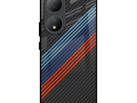 Carbon Inspired Glass Case for Vivo Y100 5G Discount