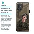 Blind Fold Glass Case for OnePlus 9R Hot on Sale