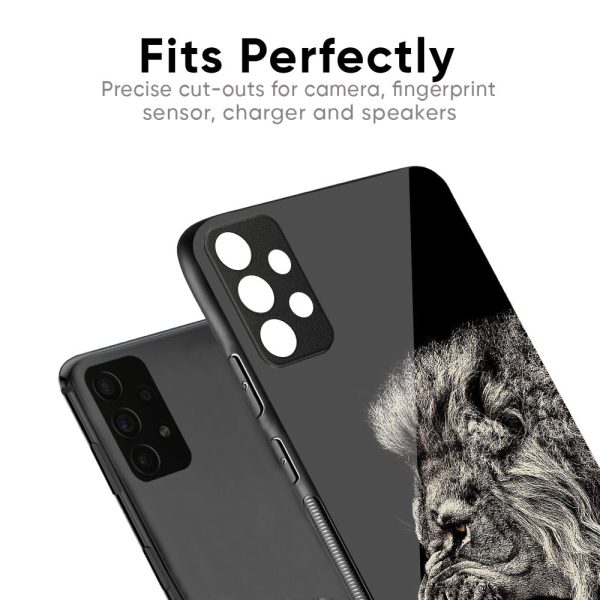 Brave Lion Glass Case for Redmi 12 5G Discount