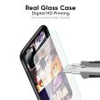 Anime Eyes Glass Case for Vivo X60 PRO Fashion