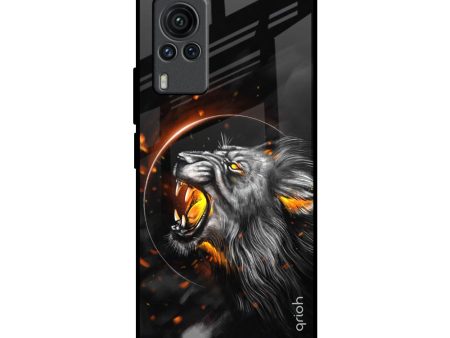 Aggressive Lion Glass Case for Vivo X60 PRO For Discount