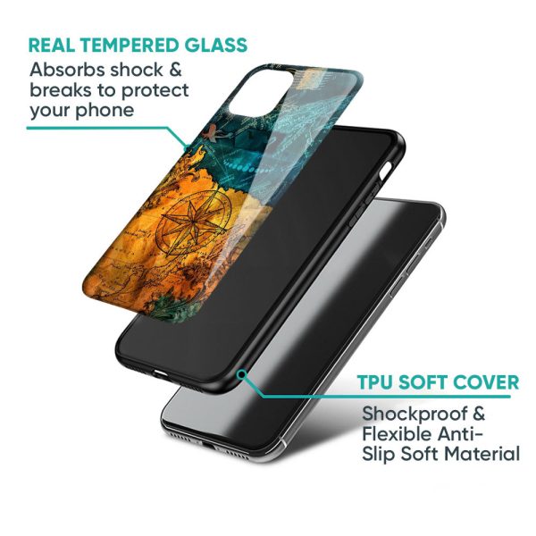 Architecture Map Glass Case for Vivo X60 PRO For Sale