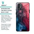 Blue & Red Smoke Glass Case for OnePlus 9R Hot on Sale