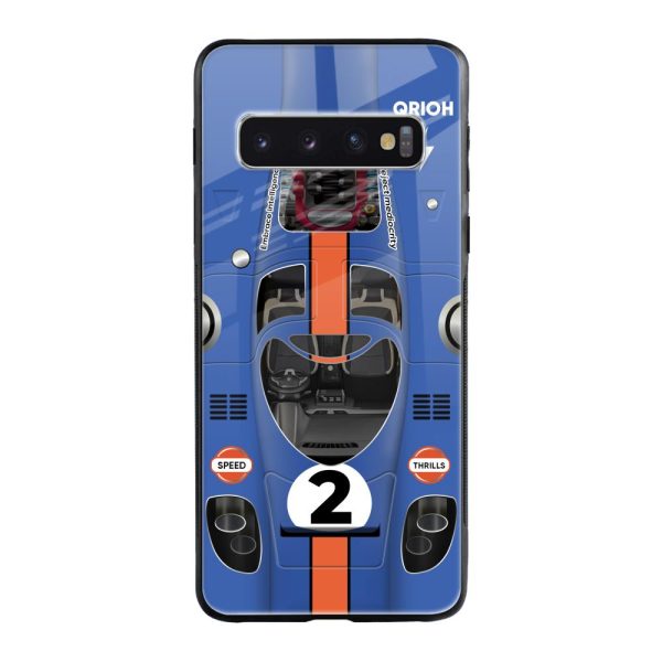 Car Adiction Glass Case for Samsung Galaxy S10 Online Sale