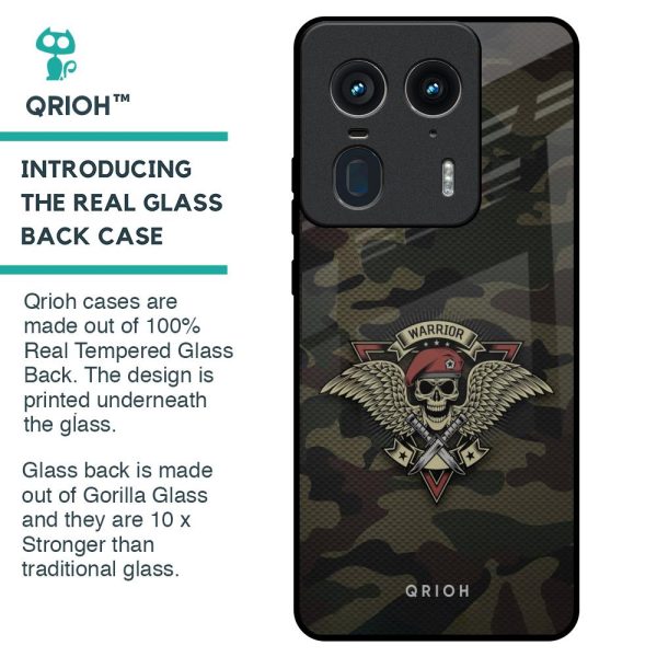 Army Warrior Glass Case for Motorola Edge 50 Ultra 5G Supply