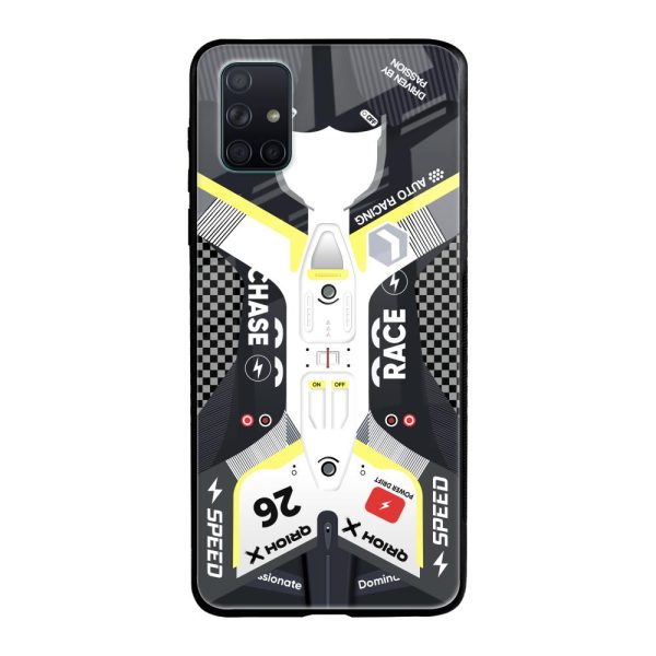 Car Enthusiast Glass Case for Samsung Galaxy A71 Online Hot Sale