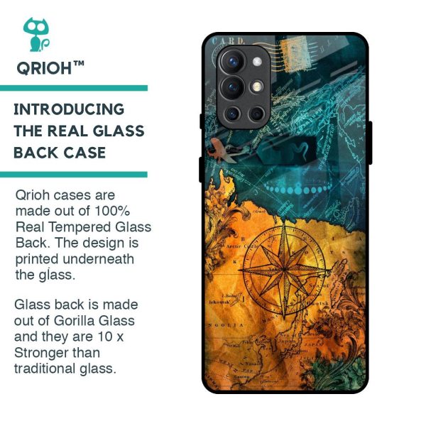 Architecture Map Glass Case for OnePlus 9R Hot on Sale