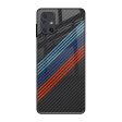 Carbon Inspired Glass Case for Samsung Galaxy M51 For Discount