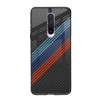 Carbon Inspired Glass Case for Poco X2 Fashion