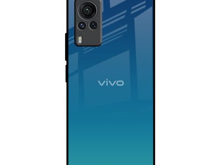 Celestial Blue Glass Case For Vivo X60 PRO Online now