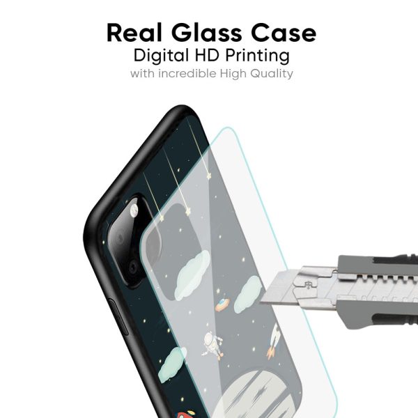 Astronaut Dream Glass Case For OnePlus 9R For Sale