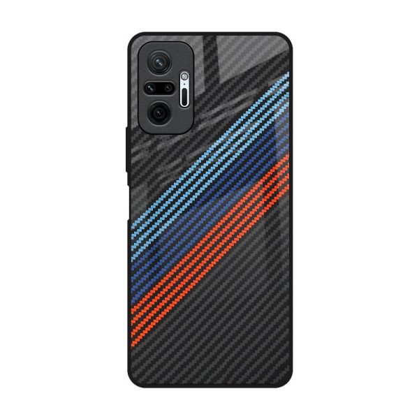 Carbon Inspired Glass Case for Redmi Note 10 Pro Max Sale