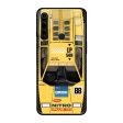 Yellow Racing Car Glass Case for Xiaomi Redmi Note 8 Sale