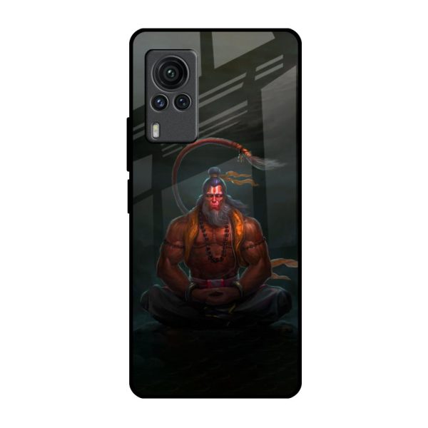 Lord Hanuman Animated Glass Case for Vivo X60 PRO For Sale