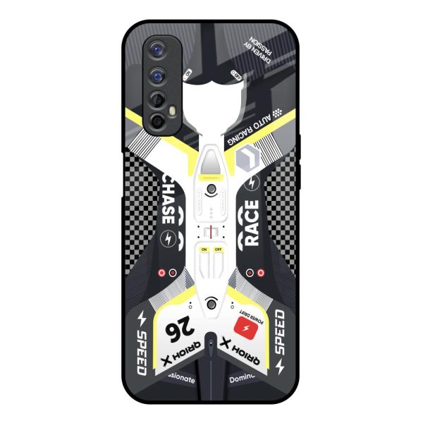 Car Enthusiast Glass Case for Realme 7 on Sale