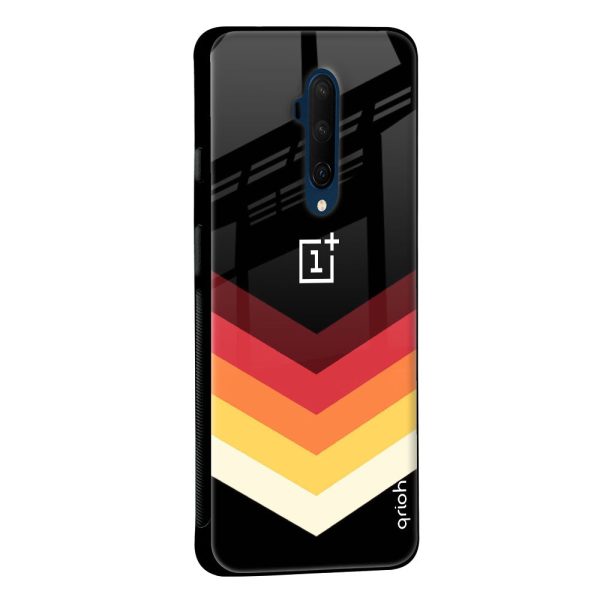 Abstract Arrow Pattern Glass Case For OnePlus 9R Fashion