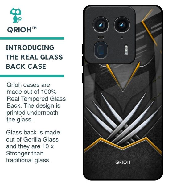 Black Warrior Glass Case for Motorola Edge 50 Ultra 5G Sale