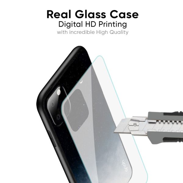 Black Aura Glass Case for OnePlus 9R on Sale