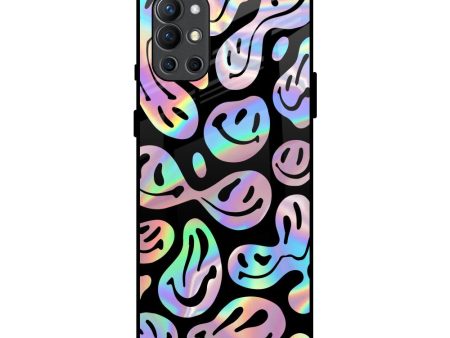 Acid Smile Glass Case for OnePlus 9R Fashion