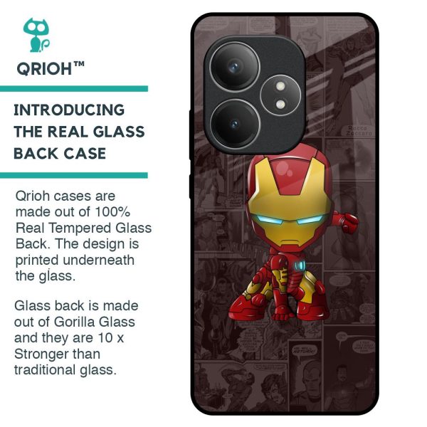 Angry Baby Super Hero Glass Case for Realme GT 6 5G Online now