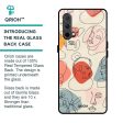 Abstract Faces Glass Case for OnePlus Nord CE Online Sale