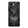 Black Warrior Glass Case for Motorola Edge 40 on Sale