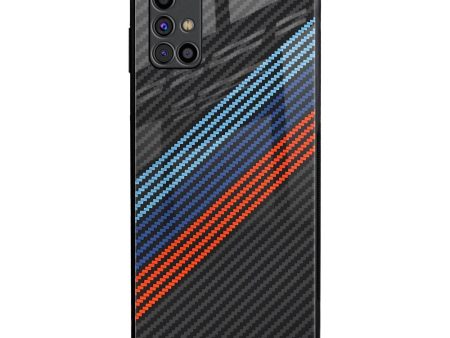 Carbon Inspired Glass Case for Samsung Galaxy M31s Online