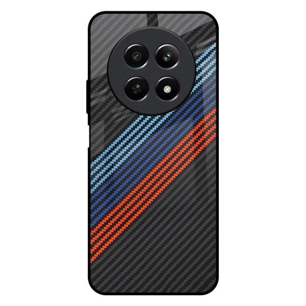 Carbon Inspired Glass Case for Realme 12 5G Online now