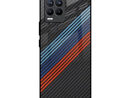 Carbon Inspired Glass Case for Realme 8 Pro For Sale