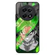 Anime Green Splash Glass Case for Realme 12 5G For Discount