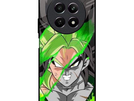 Anime Green Splash Glass Case for Realme 12 5G For Discount