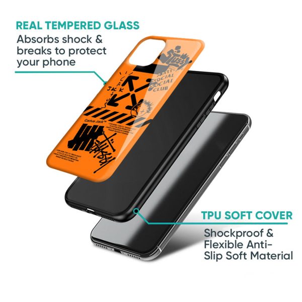 Anti Social Club Glass Case for OnePlus 9R Discount