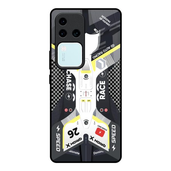 Car Enthusiast Glass Case for Vivo V30 Pro 5G For Discount