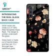 Black Spring Floral Glass Case for OnePlus Nord CE Supply